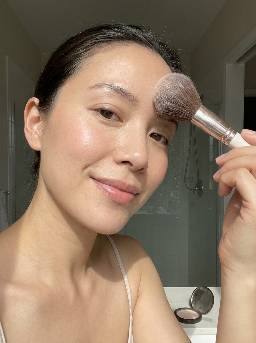 Makeup mit Puder oder Setting Spray fixieren als Makeup Anleitung für Anfänger Inspiration 2026